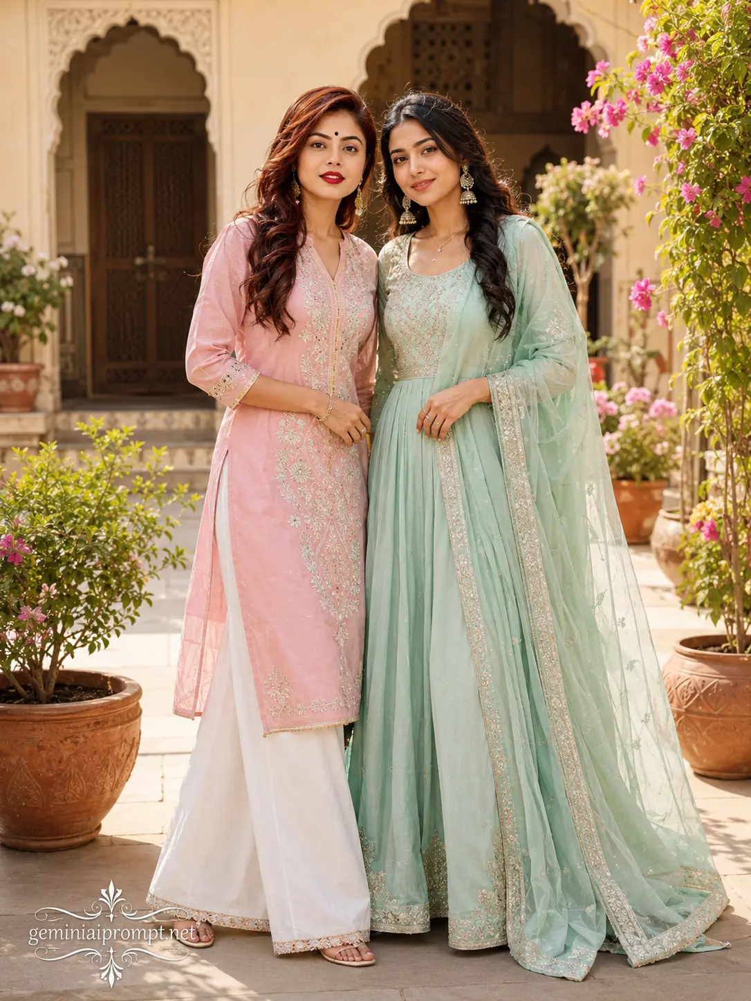 Cultural Elegance in the Courtyard