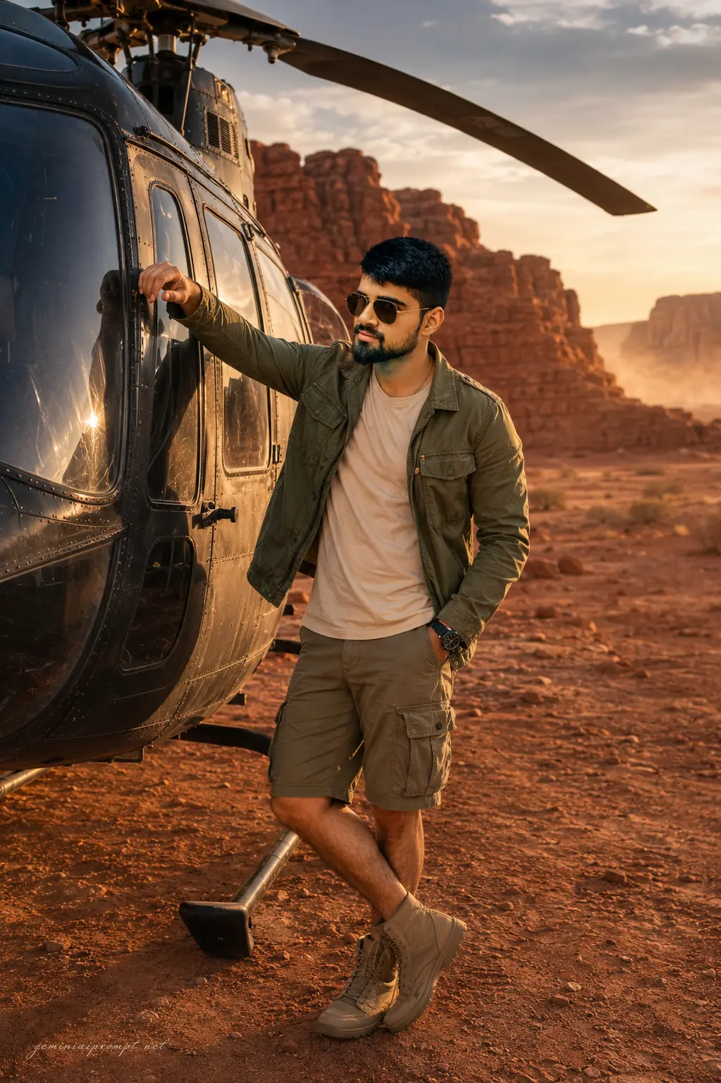 Desert Adventure with a Touch of Elegance