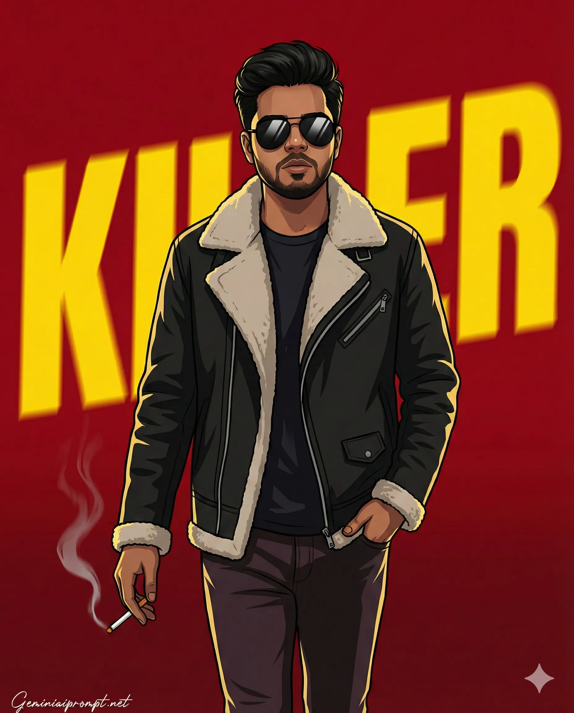 Google Gemini Best Gangster AI Photo Editing Prompt 3