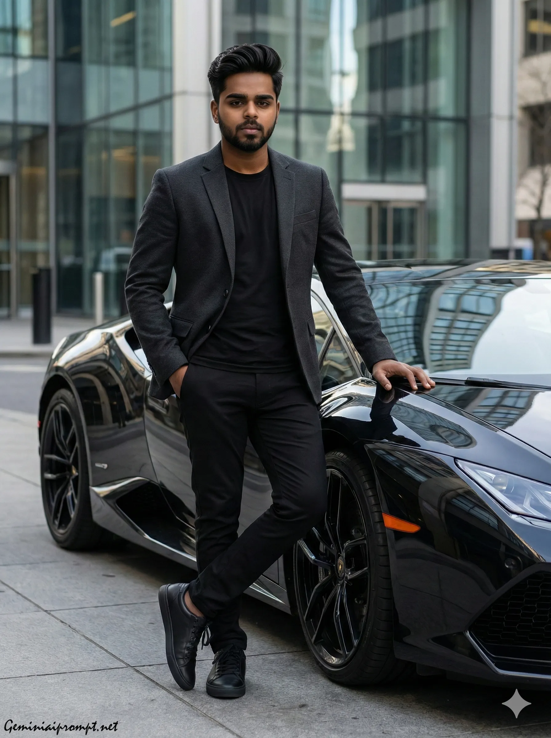 Google Gemini Boys Realistic Car Ai Photo Editing Prompt 3