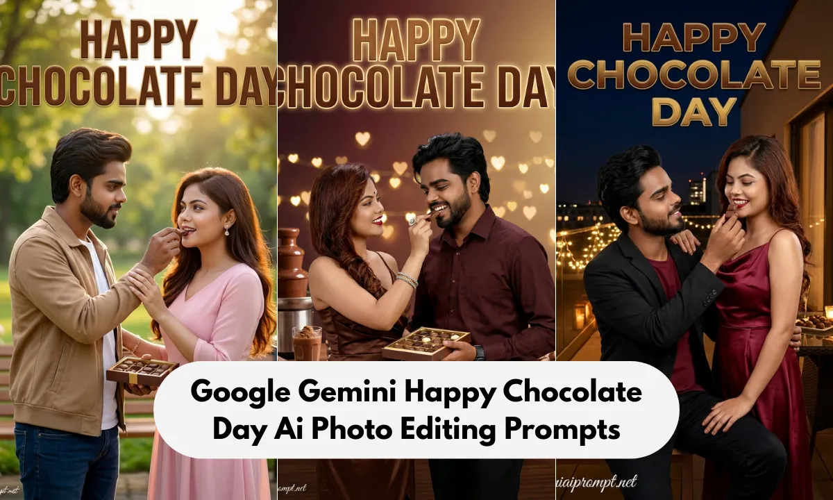Google Gemini Happy Chocolate Day Ai Photo Editing Prompts