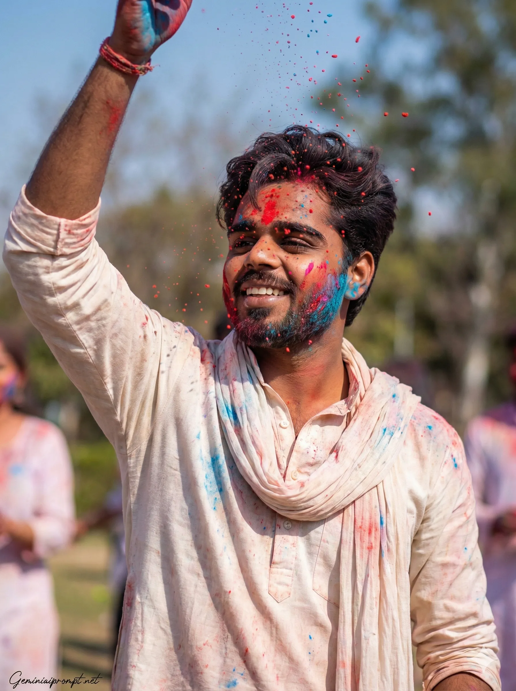 Google Gemini Happy Holi Ai Photo Editing Prompt 1