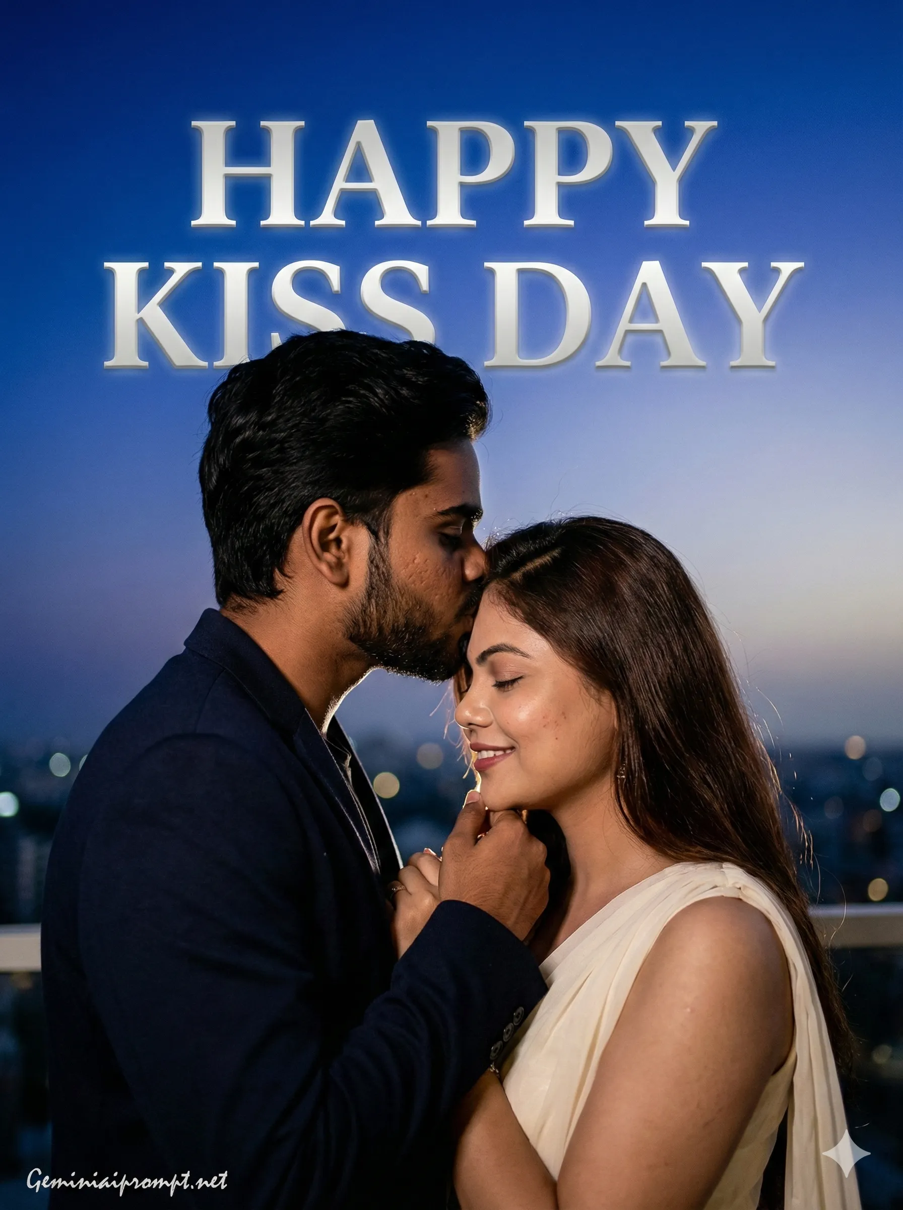 Google Gemini Happy Kiss Day Ai Photo Editing Prompt 2