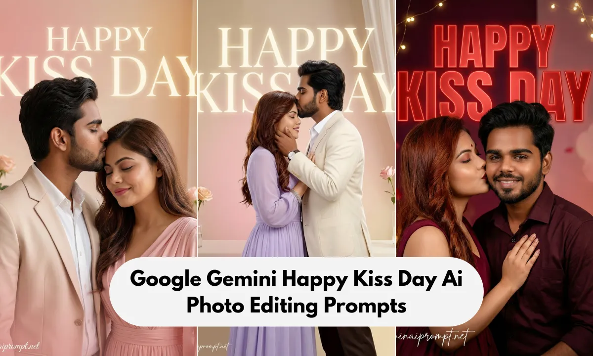 Google Gemini Happy Kiss Day Ai Photo Editing Prompts