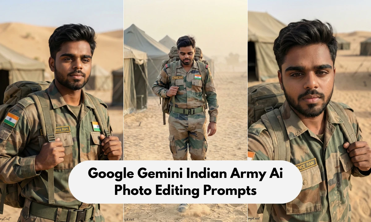 Google Gemini Indian Army Ai Photo Editing Prompts