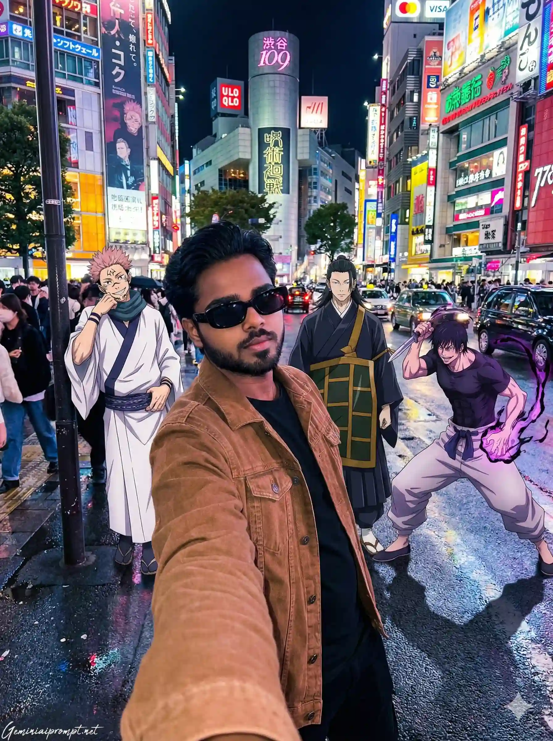 Google Gemini Jujutsu Kaisen AI Photo Prompt 2