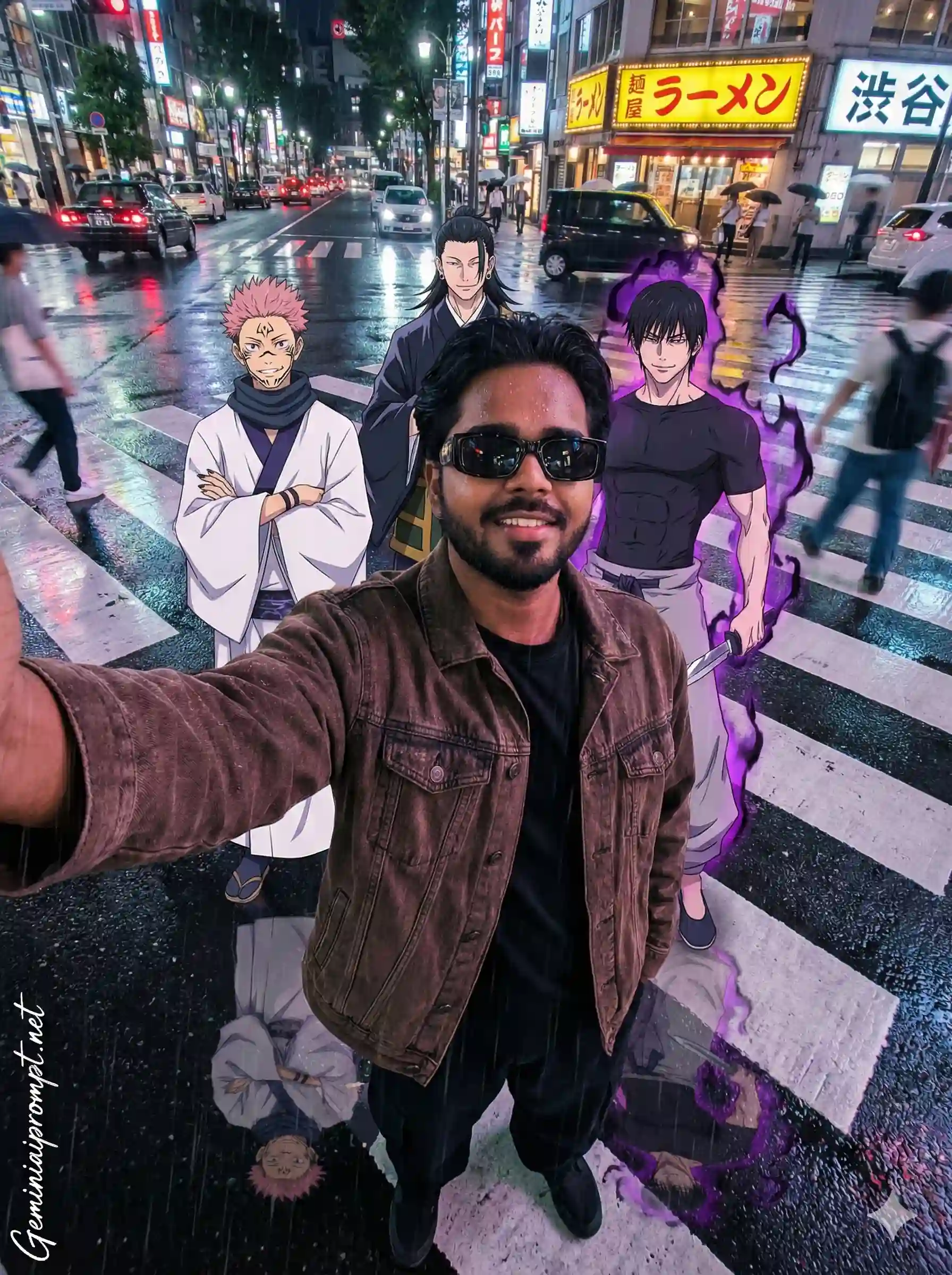 Google Gemini Jujutsu Kaisen AI Photo Prompt 3