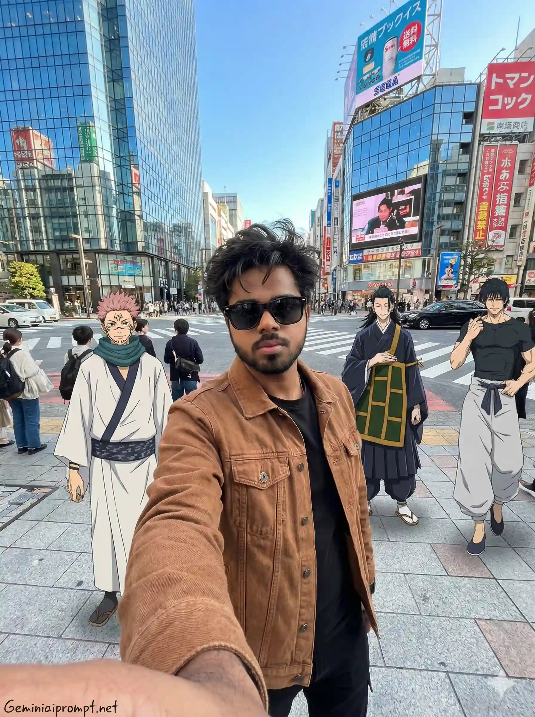 Google Gemini Jujutsu Kaisen AI Photo Prompt 4