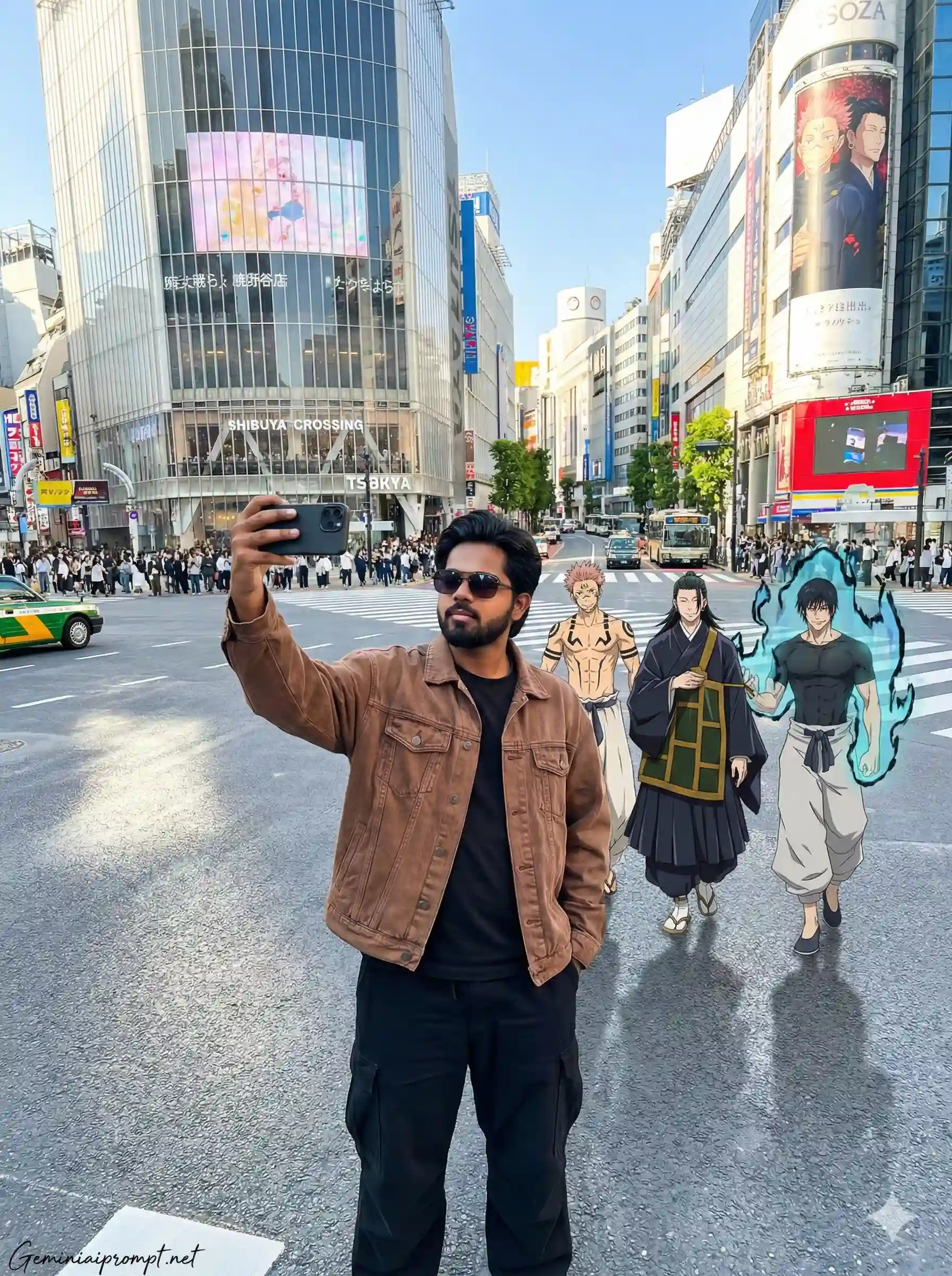 Google Gemini Jujutsu Kaisen AI Photo Prompt 6