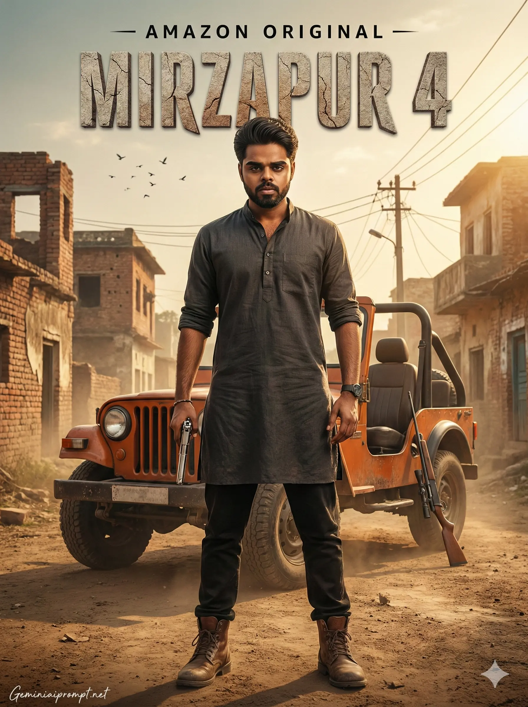 Google Gemini Mirzapur Season 4 Photo Editing Prompt 2