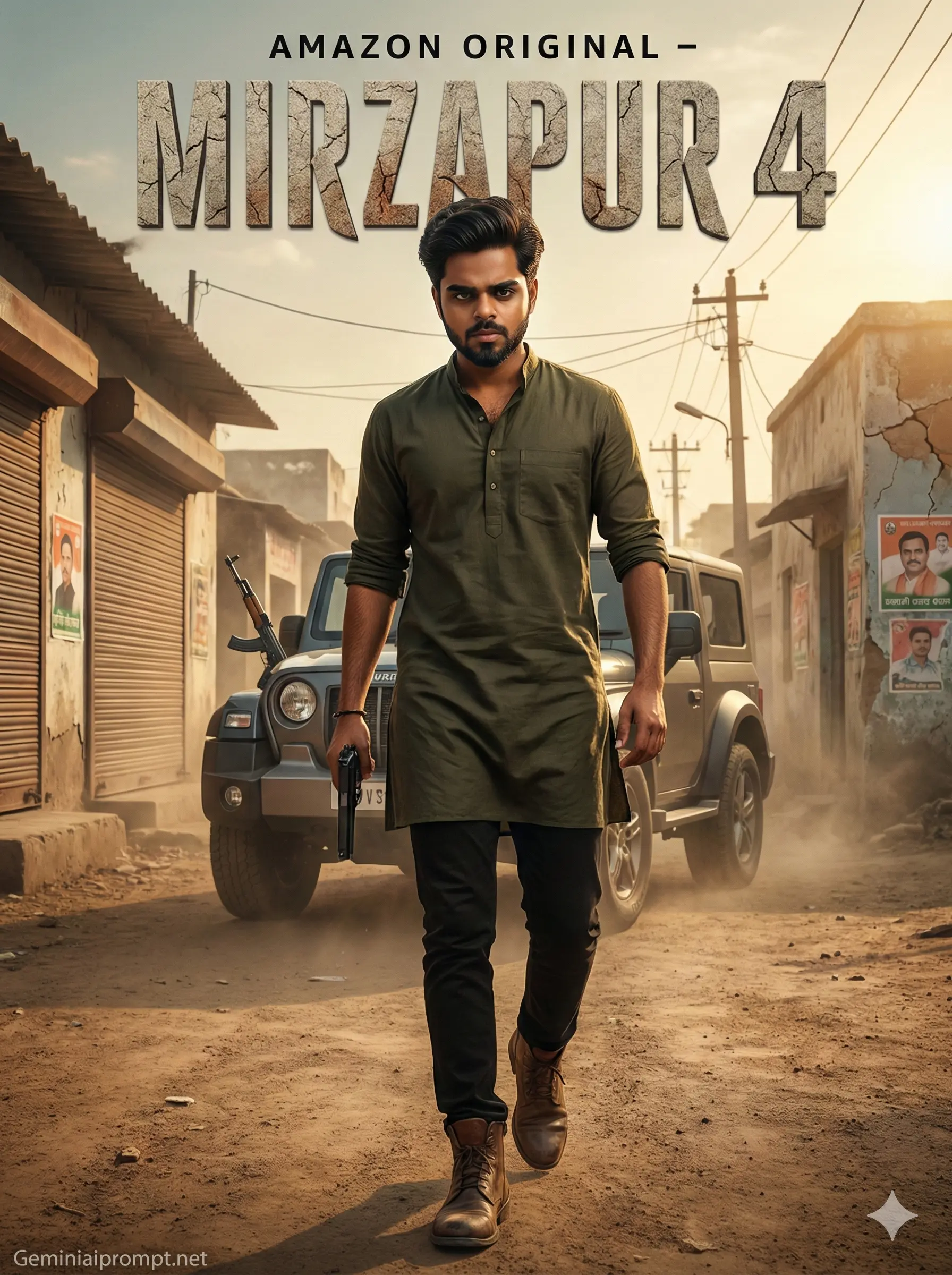 Google Gemini Mirzapur Season 4 Photo Editing Prompt 3