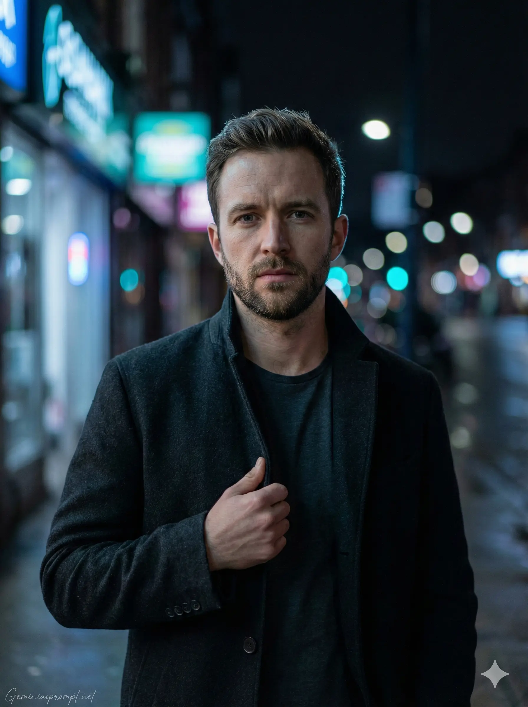 Google Gemini Moody Sunset Portrait AI Photo Editing Prompt 5