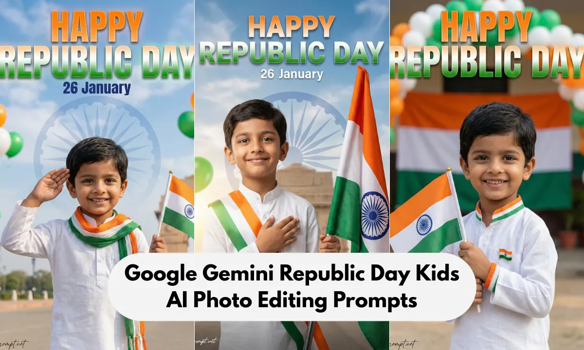 Google Gemini Republic Day Kids AI Photo Editing Prompts