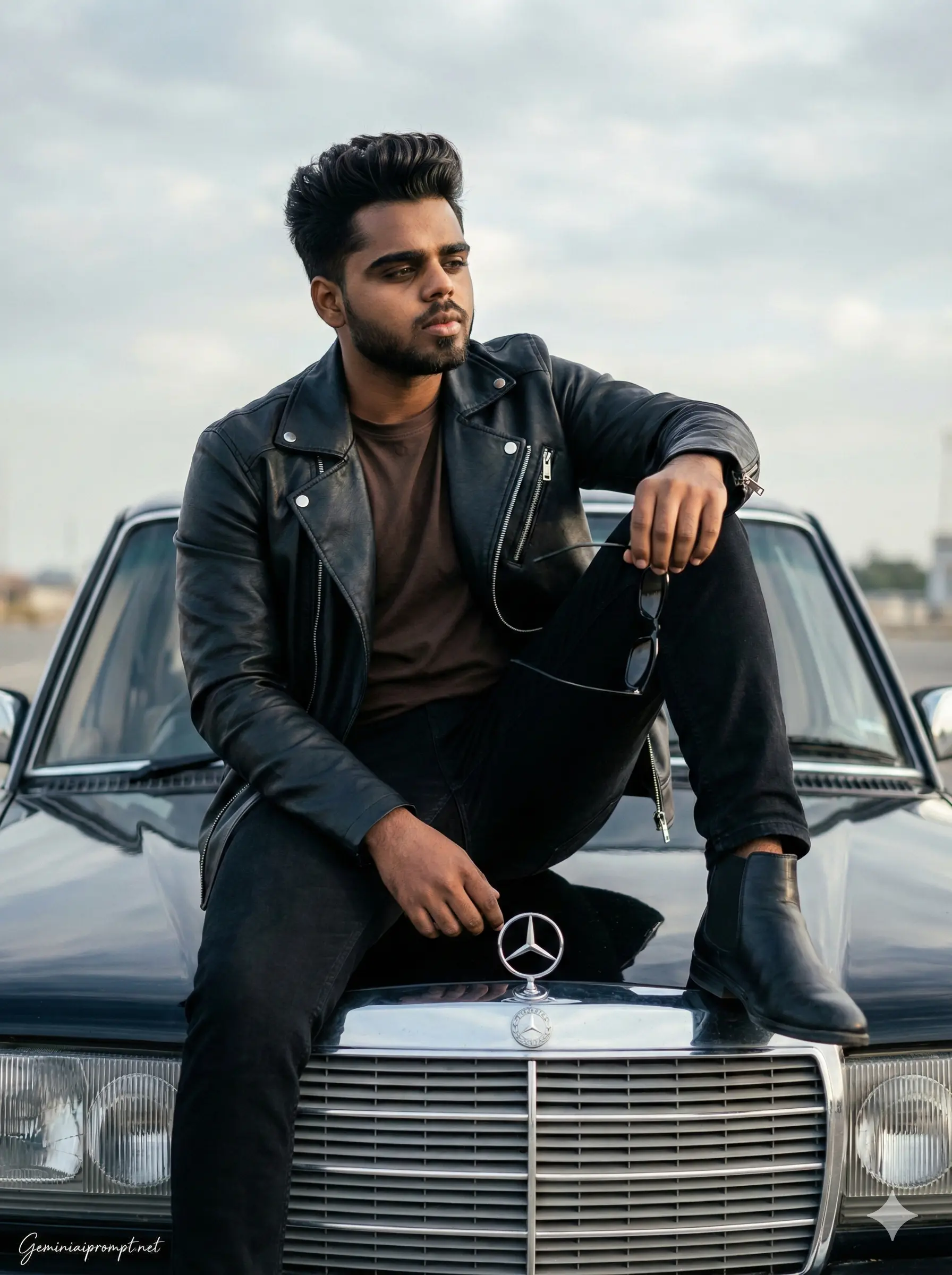 Google Gemini Sports Car AI Photo Editing Prompt 1