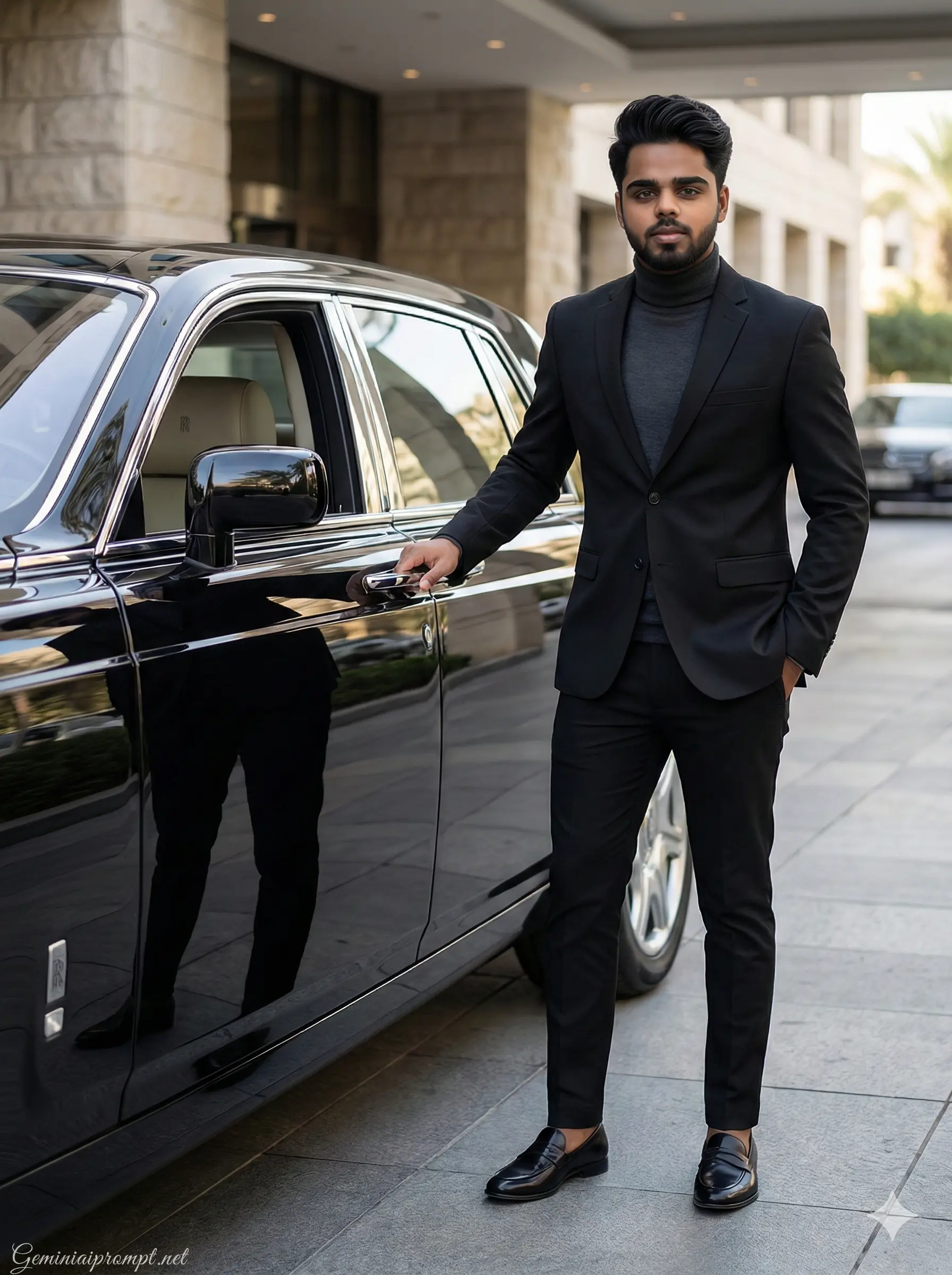 Google Gemini Sports Car AI Photo Editing Prompt 3