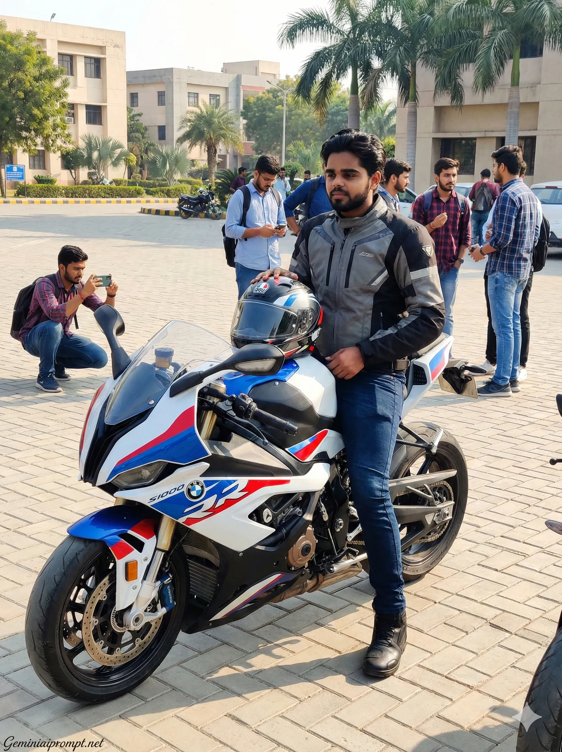 Google Gemini Superbike AI Photo Editing Prompt 4