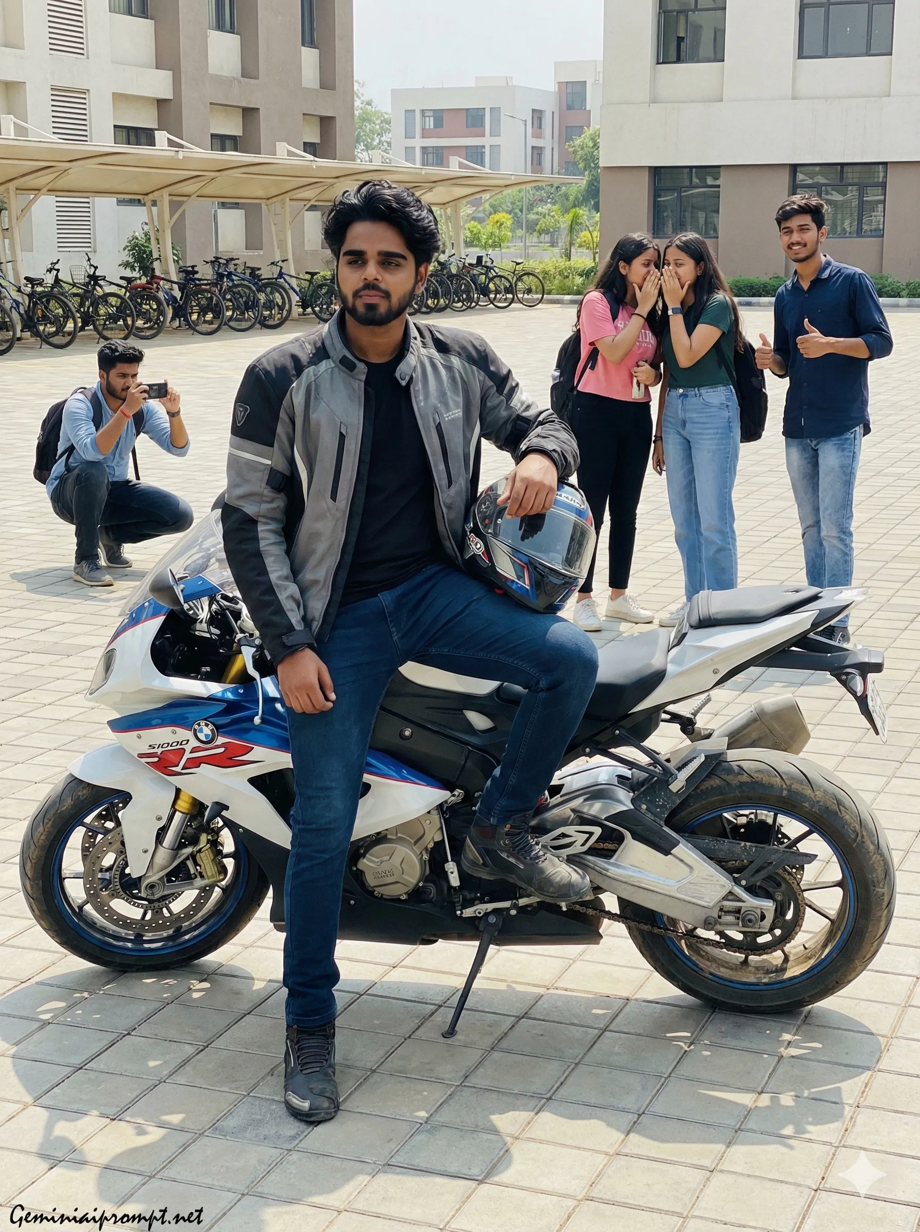 Google Gemini Superbike AI Photo Editing Prompt 6