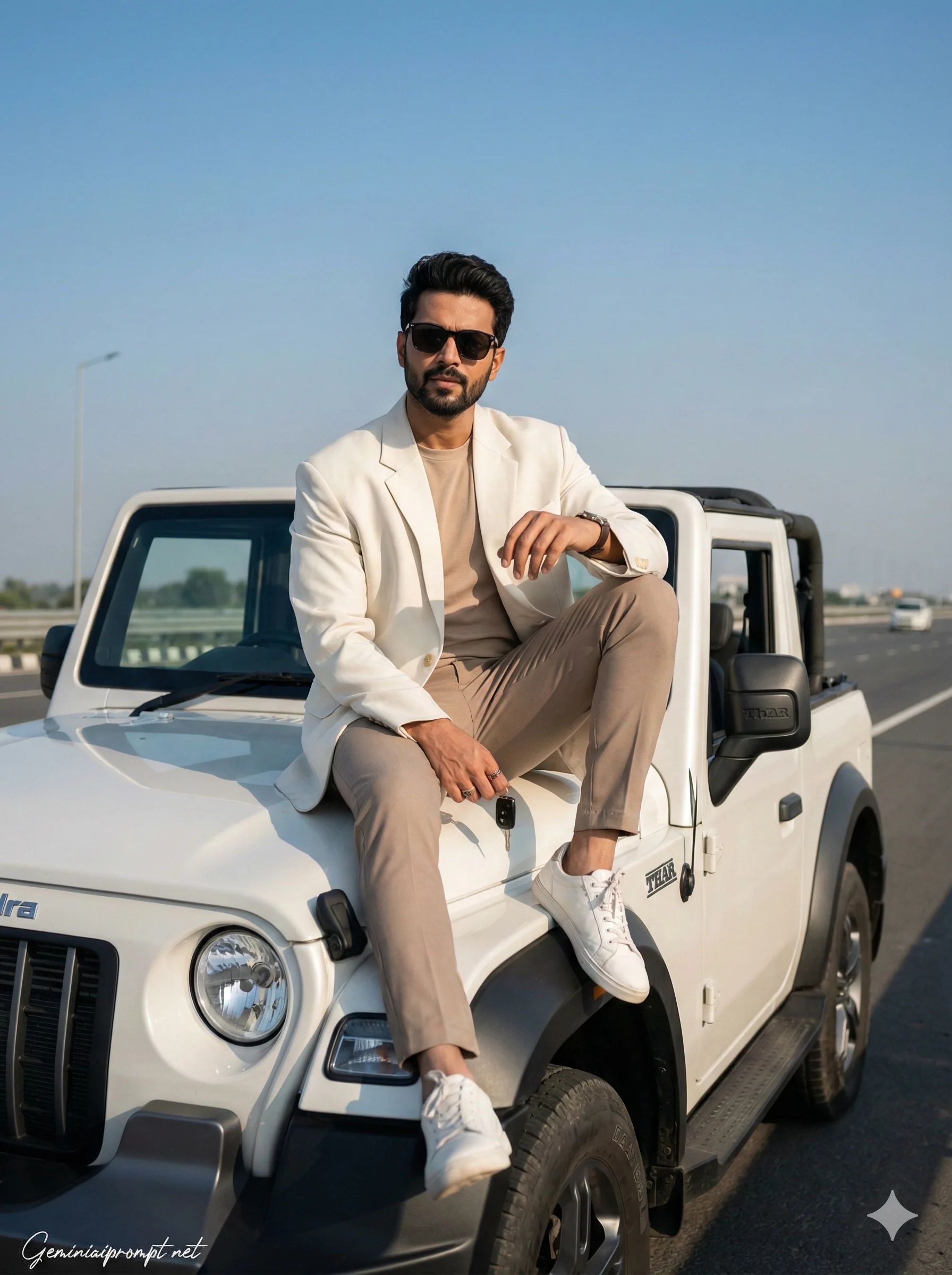 Google Gemini Thar Lover Ai Photo editing Prompt 6