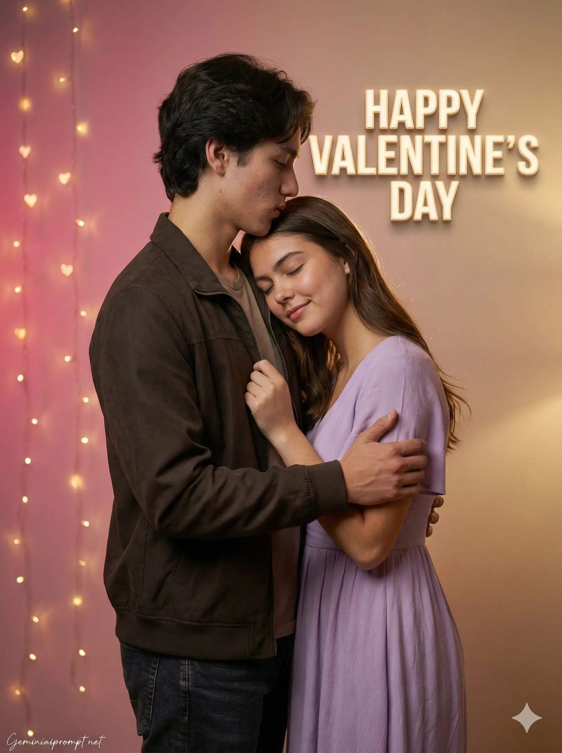 Google Gemini Valentines Day Couple AI Photo Editing Prompt 4