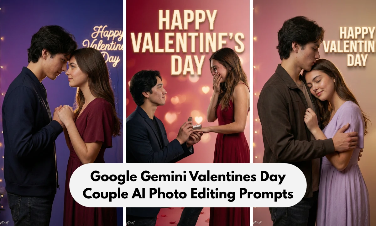 Google Gemini Valentines Day Couple AI Photo Editing Prompts