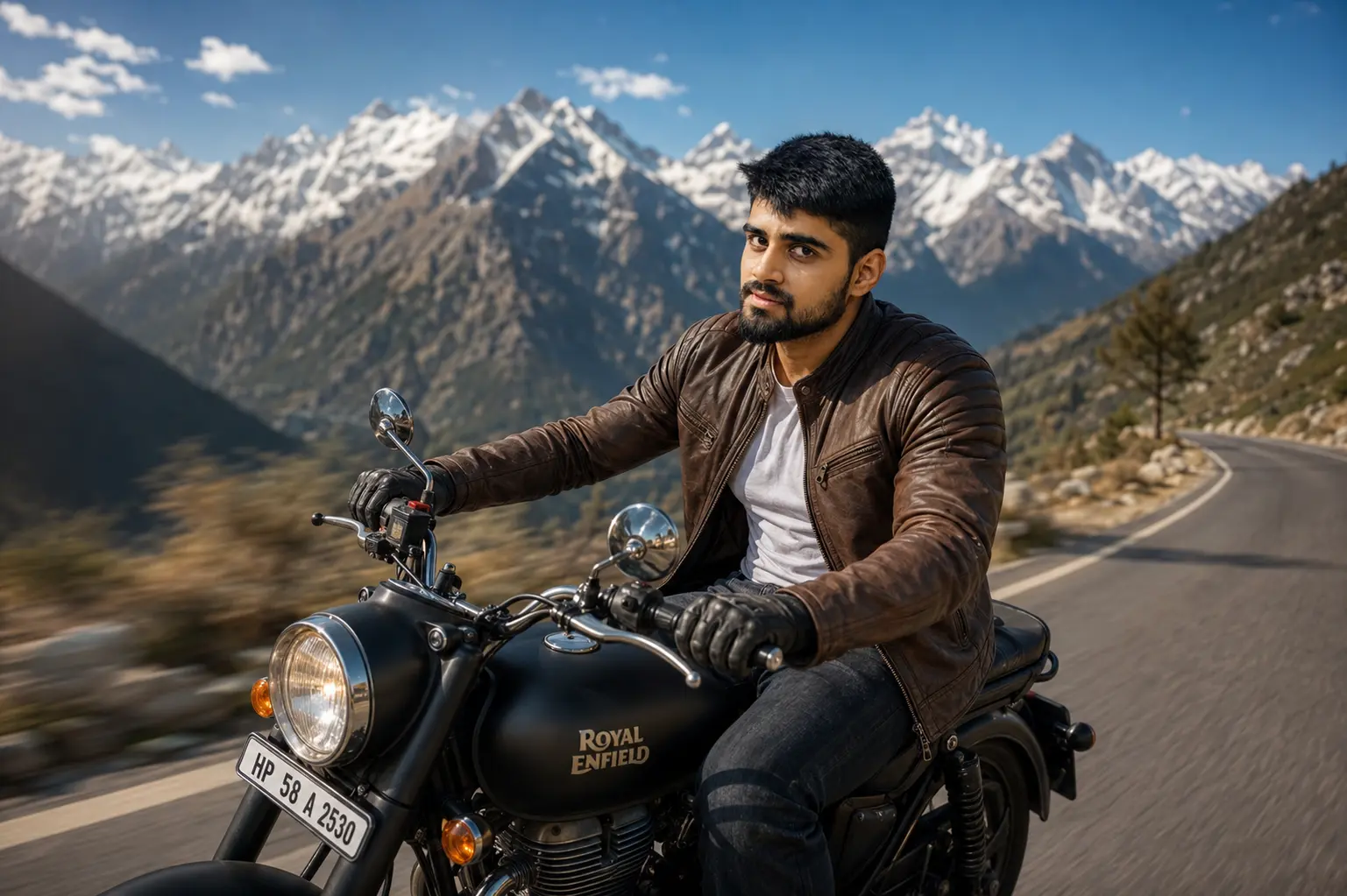 Mountain Road Adventure with Royal Enfield
